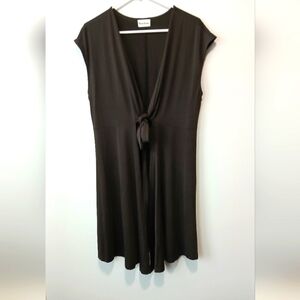 Miraclesuit Beach Swimsuit Cover-up Black Resortwear Womens Size L-XL Beach